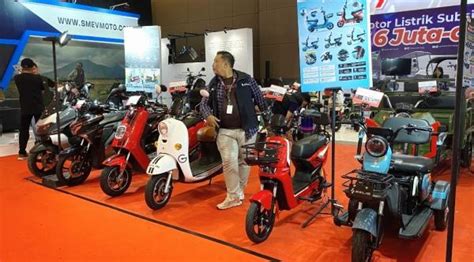 Deretan Motor Listrik Harga Di Bawah Rp10 Juta Di IIMS 2024 Ada Yang