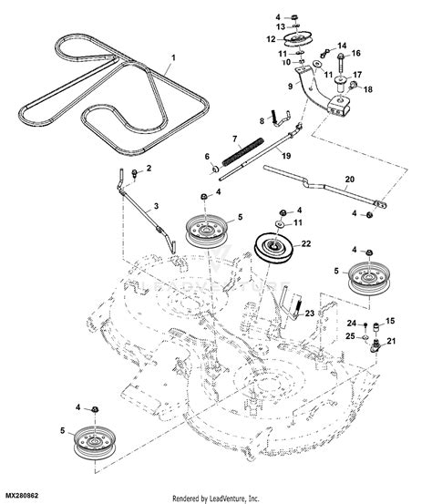 39 John Deere X300 Parts Diagram Diagram For You