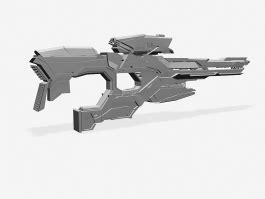 Sci Fi Weapons 3D Models Free Download - CadNav