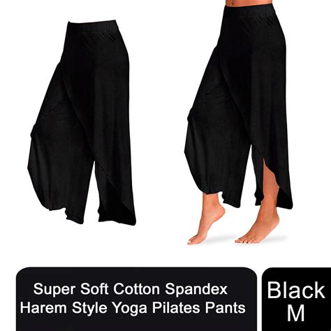 Super Soft Cotton Spandex Harem Style Yoga Pilates Pants