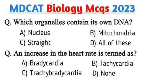 Mdcat Biology Mcqs Mdcat Mcqs Mdcat Test Preparation