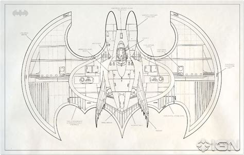 The Dork Review Rob S Room More Batman Blueprints Batmobile Batman