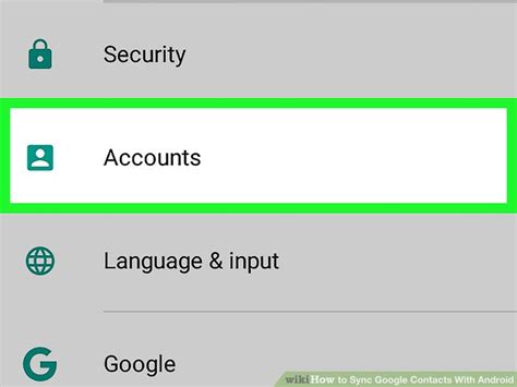 How To Sync Google Contacts With Android Steps With Pictures