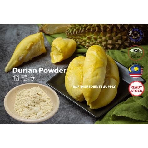 Durian Powder Freeze Dried Natural Fruits Vege Powder