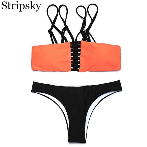 Stripsky Bikini Set Sexy Women Swimwear Brazilian Bikinis 2018 Summer