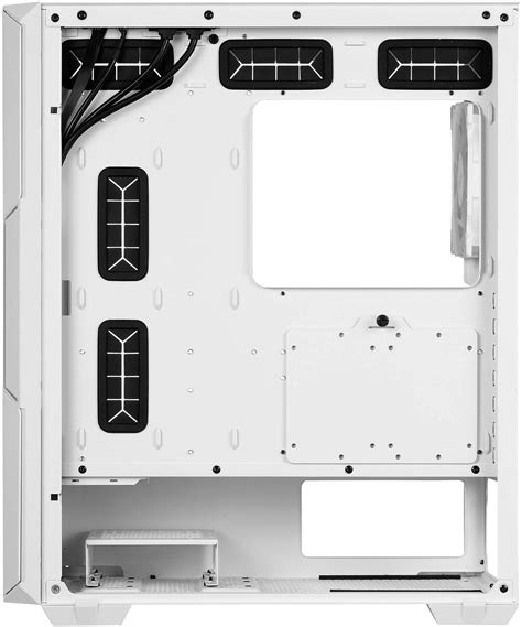 XPG Starker Air Tempered Glass White Steel ATX Mid Tower Desktop