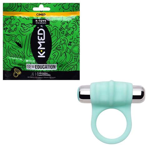Ktoys Anel Peniano Vibro Sex Education Kmed Cimed Gall