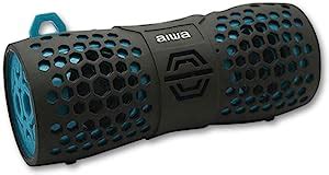 Aiwa Bluetooth Adventure Speaker Black Blue Abt Bbl Amazon