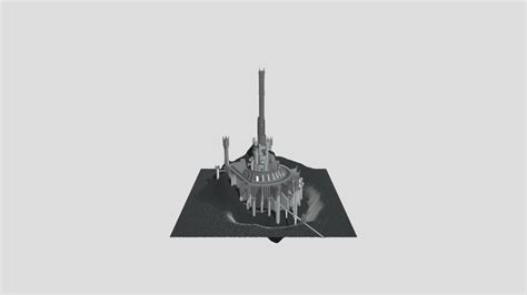 Castle of Barad Dur - Download Free 3D model by arcima.design [840f8af ...