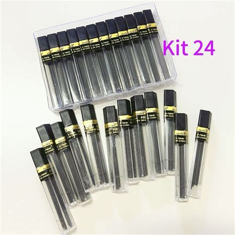 Kit Grafite Lapiseira Mm Hb Class Shopee Brasil