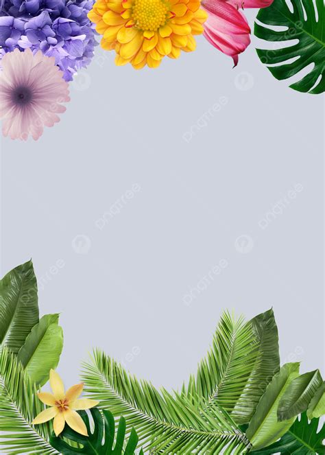 Simple Background Of Plant Flowers Wallpaper Image For Free Download