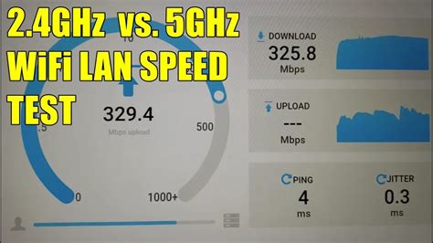 WiFi 2 4G Vs 5G LAN Speed Test YouTube