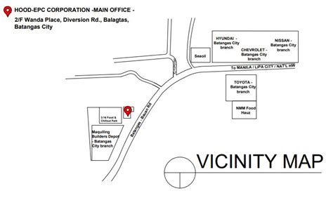 Vicinity Map Sample Images