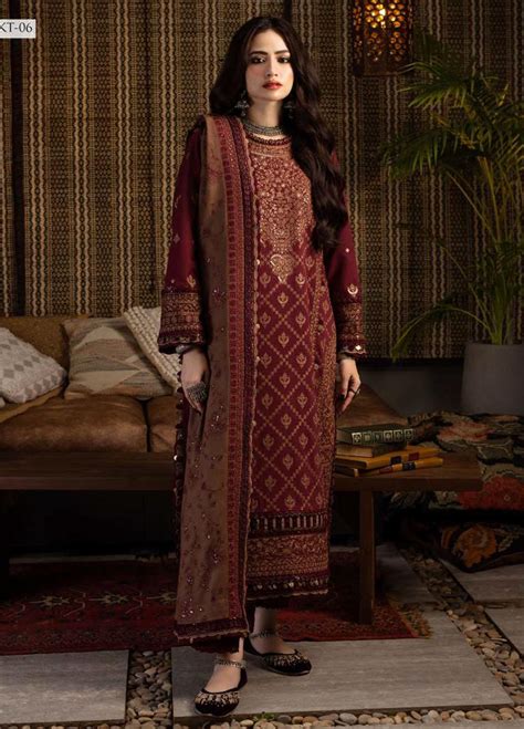 Kashmiri Taanka By Asim Jofa Embroidered Cotton Suits Unstitched