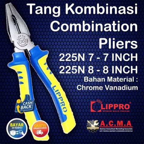 Jual Lippro Tang Kombinasi Inch Combination Pliers N Inch