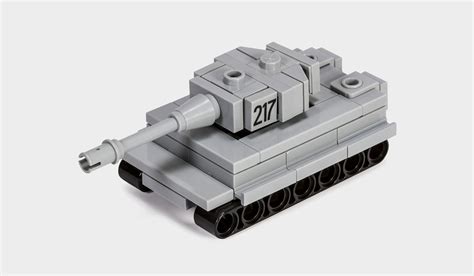 LEGO мини самоделка: Танки Tiger I