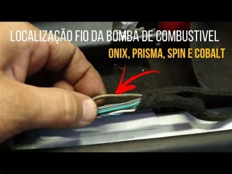 Localização Fio da Bomba de Combustível Onix Prisma Spin e Cobalt