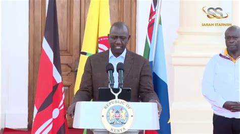 President Ruto Addressing The Nation Ahead Of Azimio Mega Demos Full