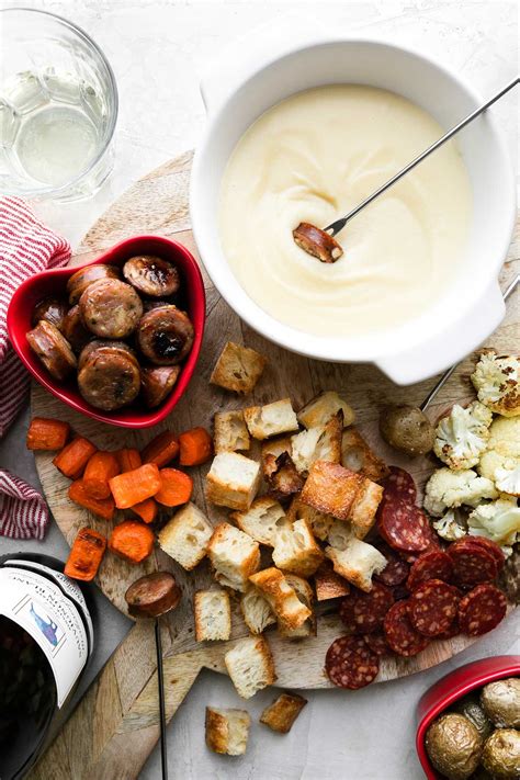 Easy Cheese Fondue For Two The Best At Home Date Night Pwwb