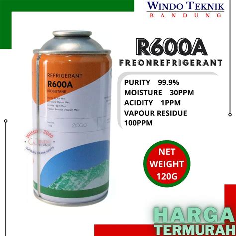 Jual Freon R A Refrigant Preon R A Refrigant Kemasan Kaleng