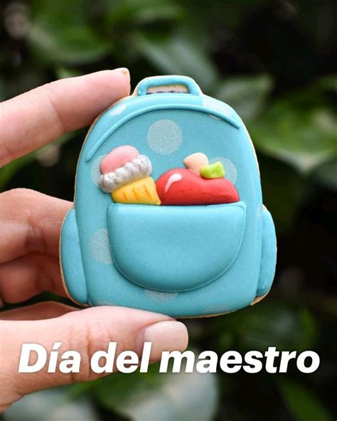 Día del maestro Galletas dia del maestro Tortas de bolso Galletas