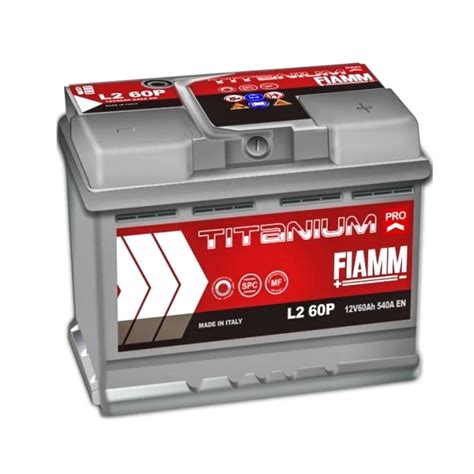 Batteria Auto Fiamm Ah A Ricambi Auto Smc