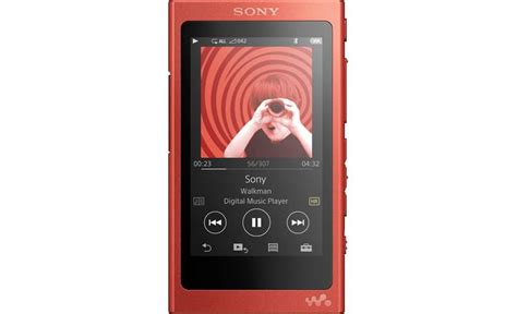 Sony Nw A Walkman Cinnabar Red High Resolution Portable Digital