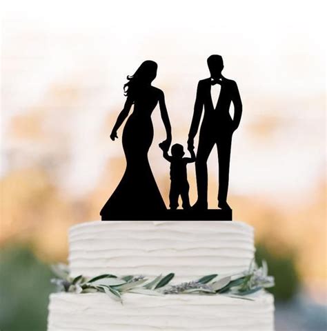 Lustige Hochzeitstorte Topper Mit Jungen Braut Und Br Utigam