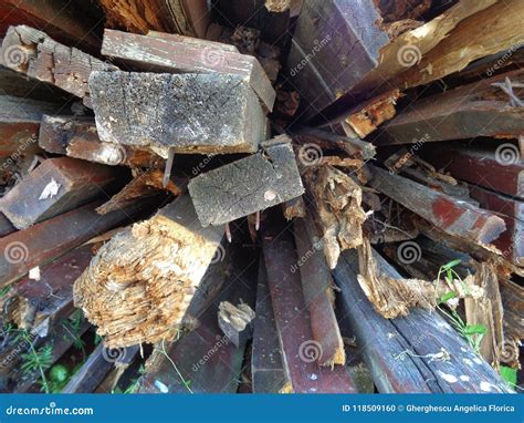 A Bunch Of Old Painted Wood Planks Stock Photo Image Of Backgrounds