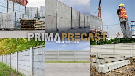 Harga Pagar Panel Beton Boyolali 2024 Prima Precast