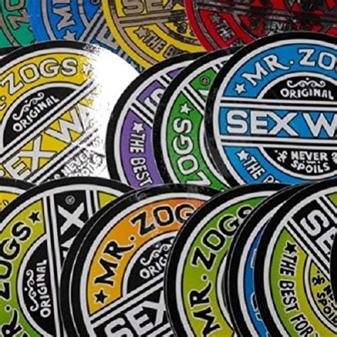 Sex Wax 1 Surf Sticker Pack Of 4 Assorted Colours Uk Toys And Games