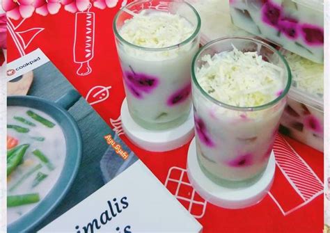 Resep Dragon Fruit Cheese Milk Jelly Dessert Box Oleh Ayu Syafri