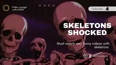 Funny Video Funny Dance Skeletons Rocked Skeletons Shocked