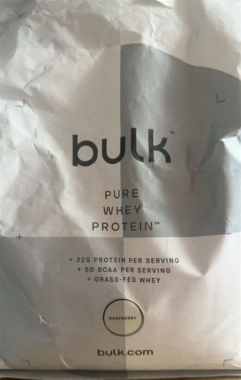 Pure Whey Protein Bulk Powders 2 5kg