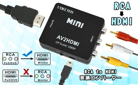 Rca To Hdmi Gana Av Hdmi Av Hdmi Usb