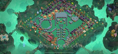 Melhor Troll Funny Layout CV15 Link Art Base COC Clash Of Clans