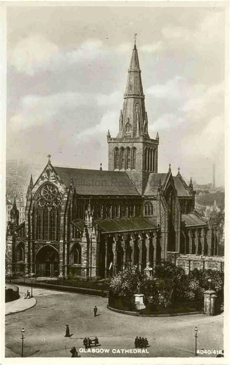 GLASGOW CATHEDRAL, LANARKSHIRE - Millston Postcards