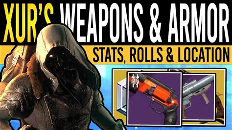 Destiny Xur S Epic Weapons Godly Rolls Inventory Exotic Loot