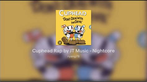 Cuphead Rap By Jt Music Nightcore Youtube