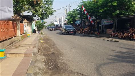 Suasana Penyabutan Presiden Jokowi Resmikan Jalan Inpres Jalur Dungus