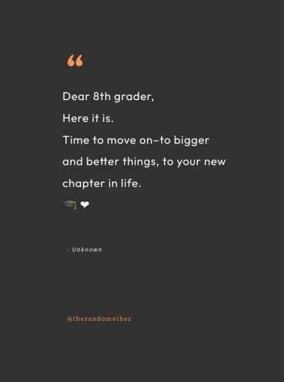 150 Best 8th Grade Graduation Quotes For Middle School