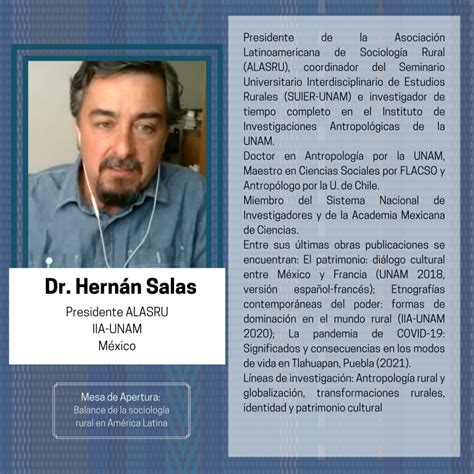 Dr Hernán Salas XI CONGRESO LATINOAMERICANO DE SOCIOLOGÍA RURAL