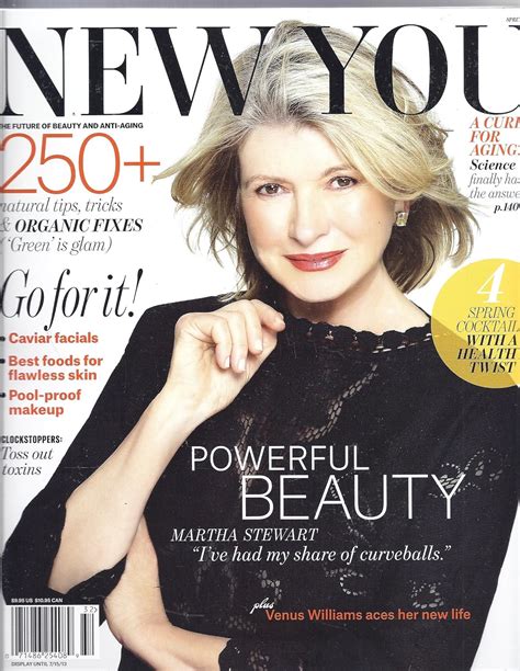 New You Spring 2013 Martha Stewart Cover Sharon Mcquillan Md