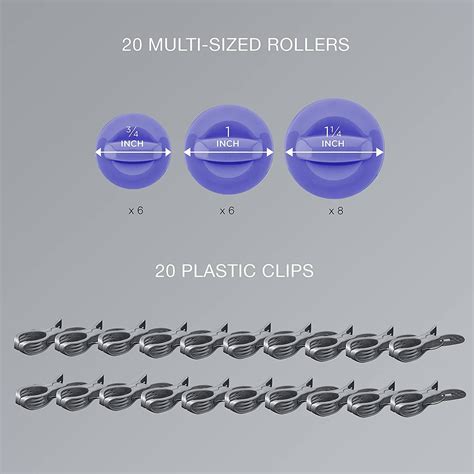 INFINITIPRO BY CONAIR Ceramic Flocked Hot Roller Set 20 Hair Rollers With Cord Reel Buy Now