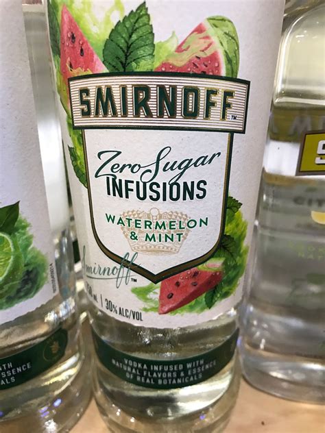 SMIRNOFF ZERO MELON MINT 750ML Good Spirits