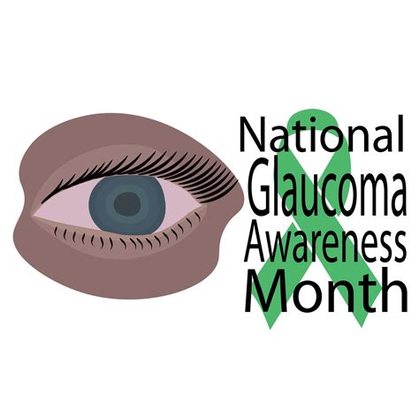 National Glaucoma Awareness Month Idea For A Post Banner Flyer Or