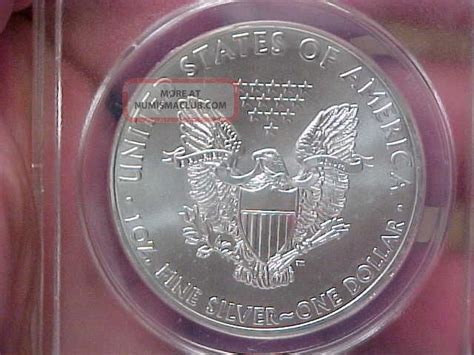 2013 Silver Eagle Gem Bu Ms 70 Anacs First Day Of Issue Ms70 00382 Of 12549