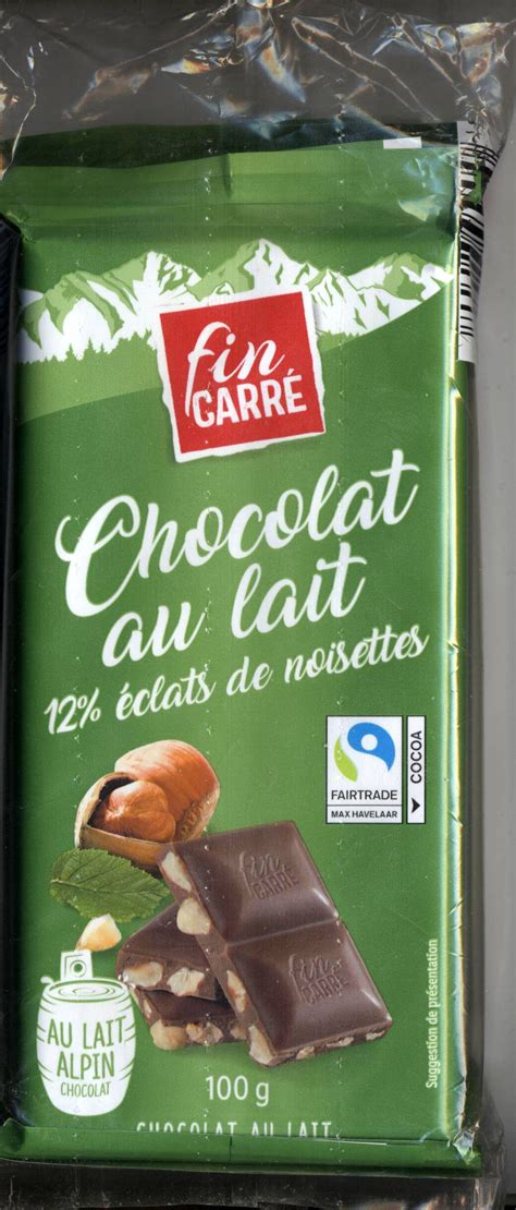 Chocolat Au Lait Clats De Noisettes Fin Carr G X G