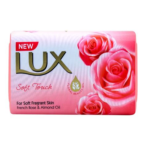 Purchase Lux Soft Touch French Rose Almond Oil Pink Soap G Online