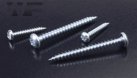 Qz Pozi Pan Head Chipboard Screws In Bright Zinc Plated Bzp Steel